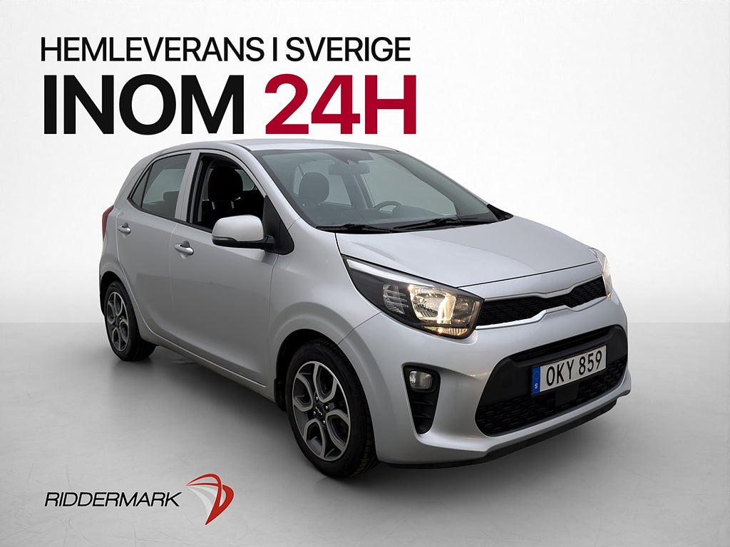 Kia Picanto 1.0 MPI 67hk Advance Kamera CarPlay Rattvärme