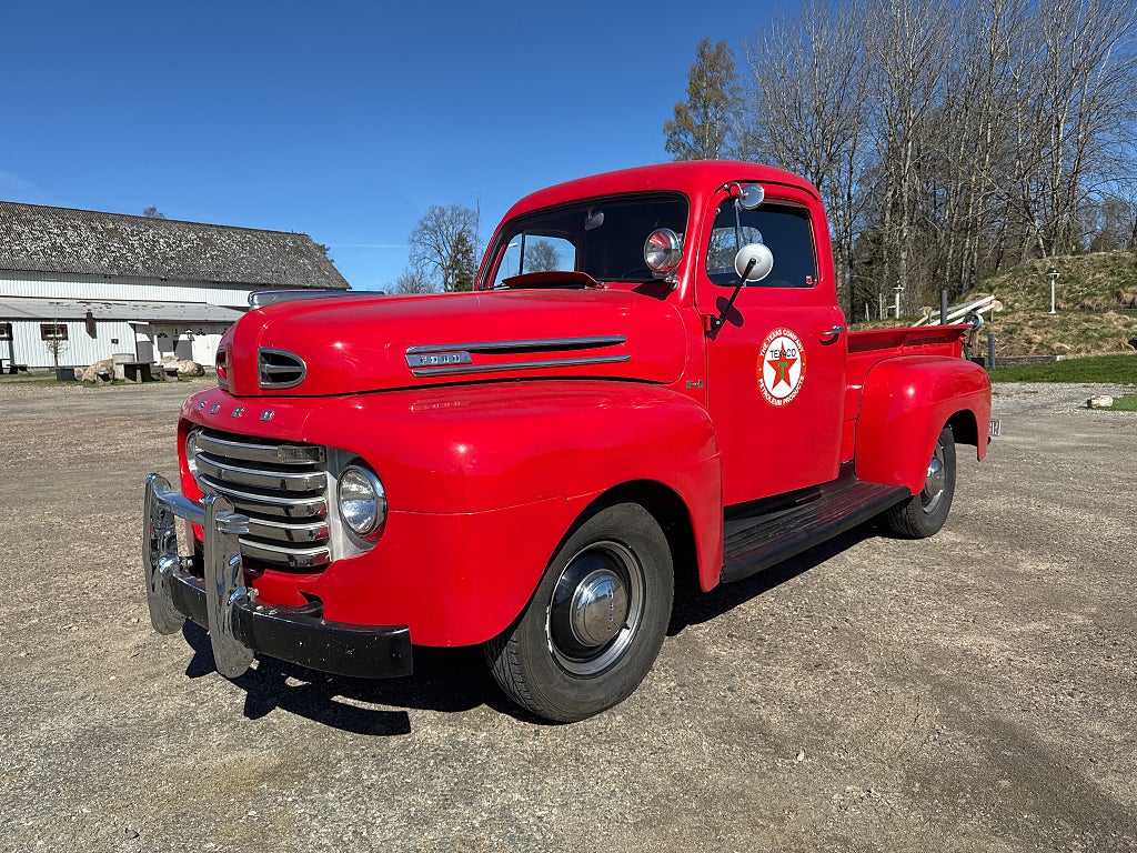 Ford F-1 Stepside V8 Pickup 1950 Skattefri