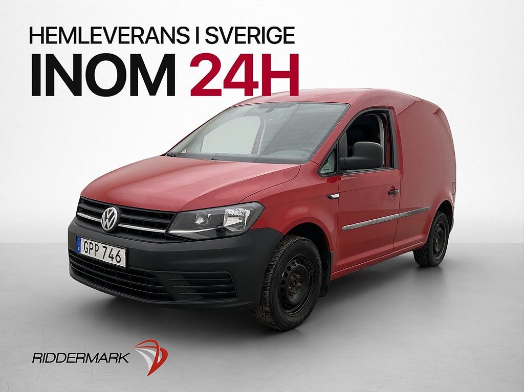 Volkswagen Caddy 2.0TDI Värmare Dragkrok PDC Bluetooth Moms