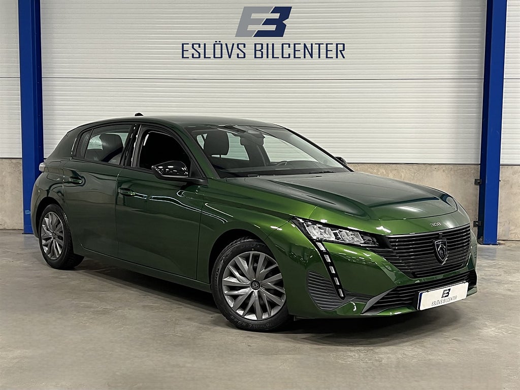 Peugeot 308 1.2 PureTech Manuell 110 HK / Leasebar / Sens b / CarPlay / 6 vä