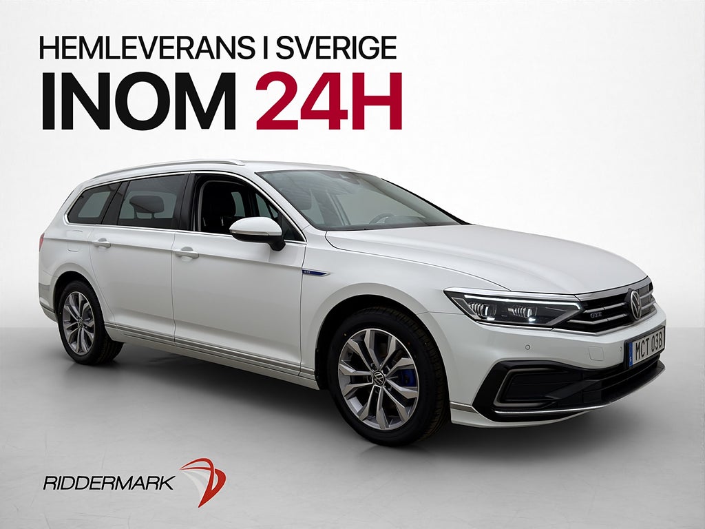 Volkswagen Passat GTE 218hk Cockpit IQ-Drive CarPlay Navi