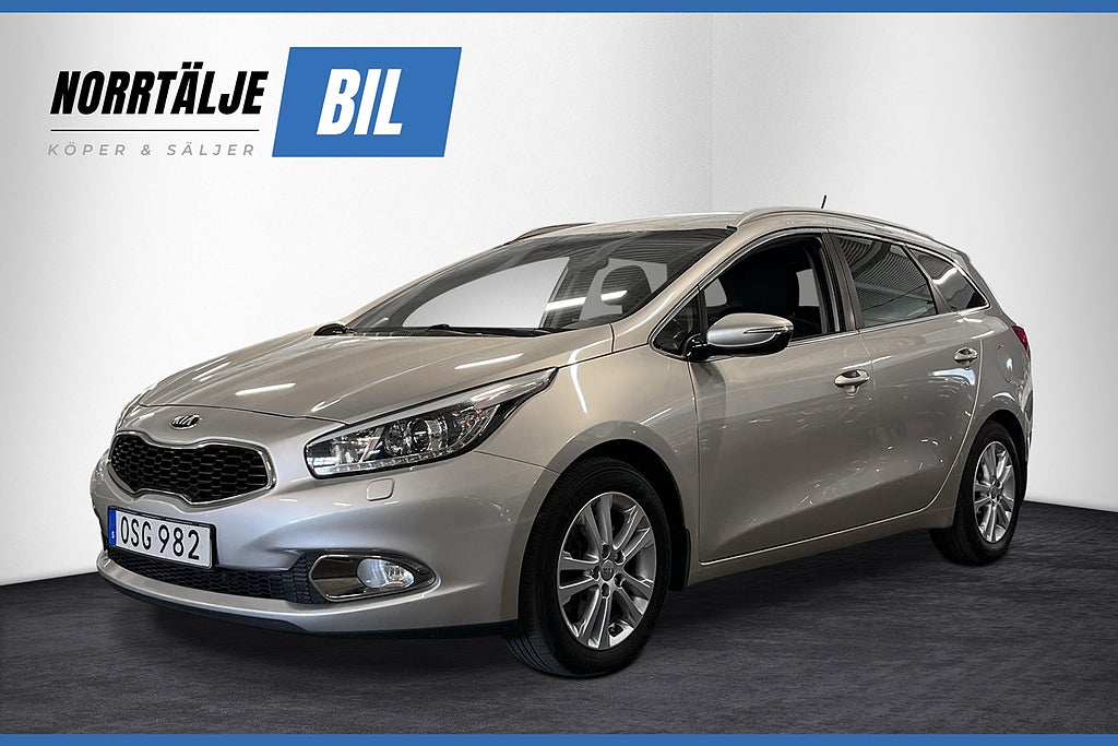 Kia Ceed 1.6 128HK AUT DRAG NAVI MOTORVÄRMARE & KUPÉUTTAG