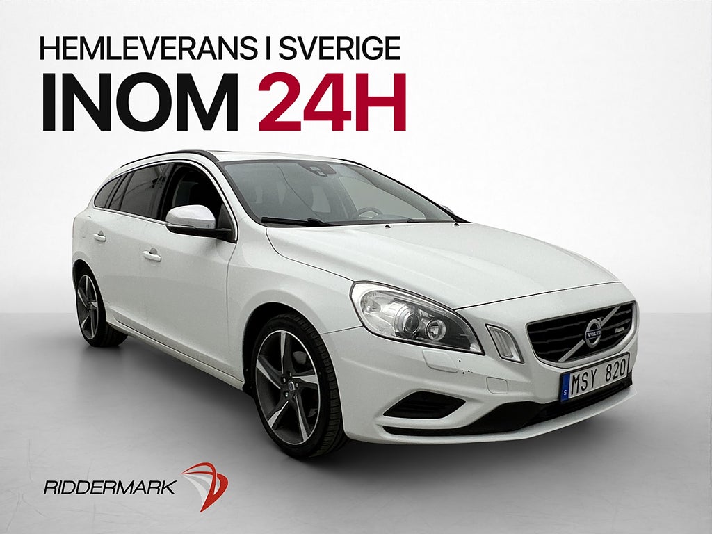 Volvo V60 D3 R-Design Värmare Taklucka Halvskinn Två-Bukare