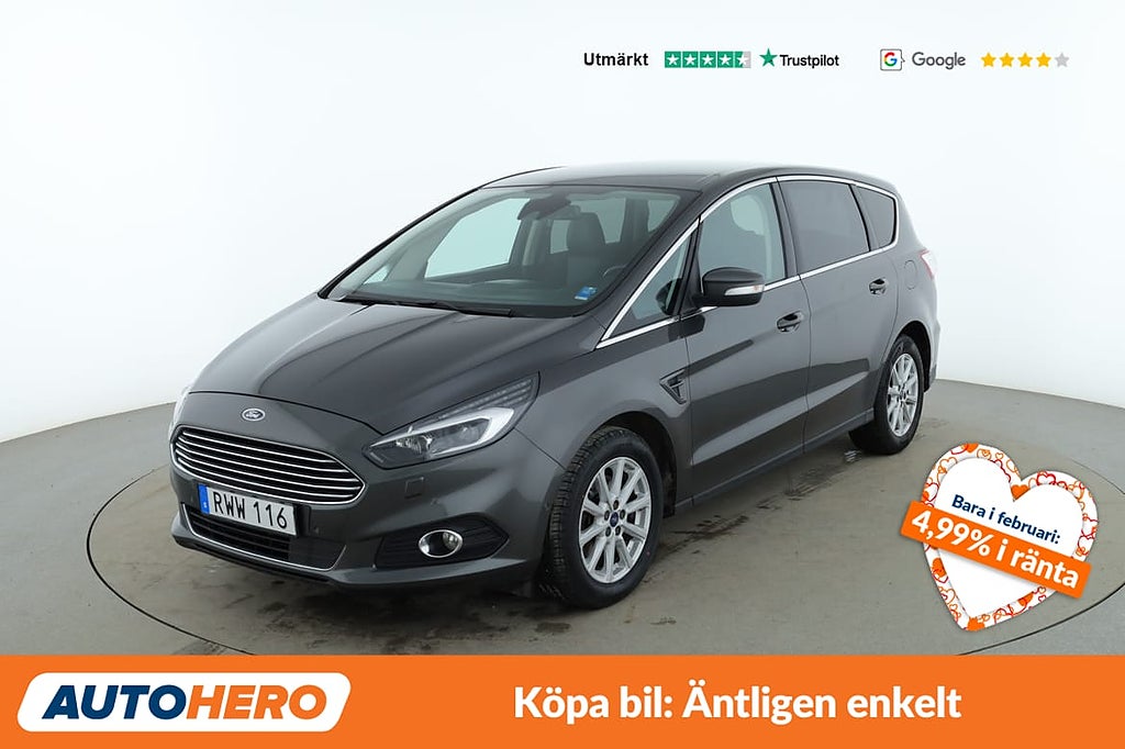 Ford S-Max 1.5 Titanium 7 Sits / P-assist, ACC, Värmare