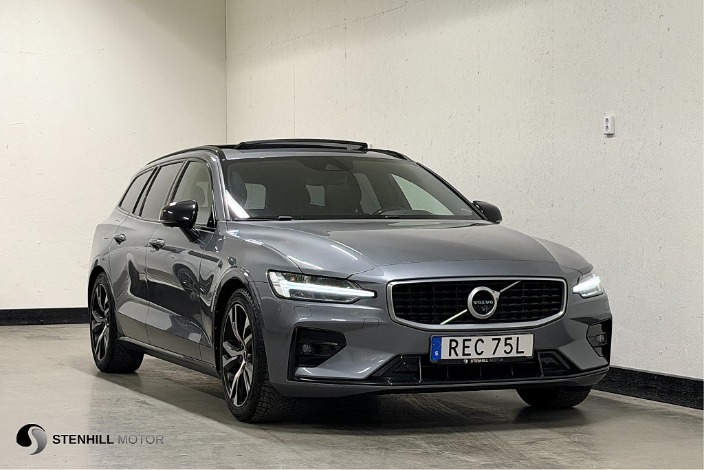 Volvo V60 D4 AWD Geartronic R-Design Pano 360° HuD H/K *Se spec