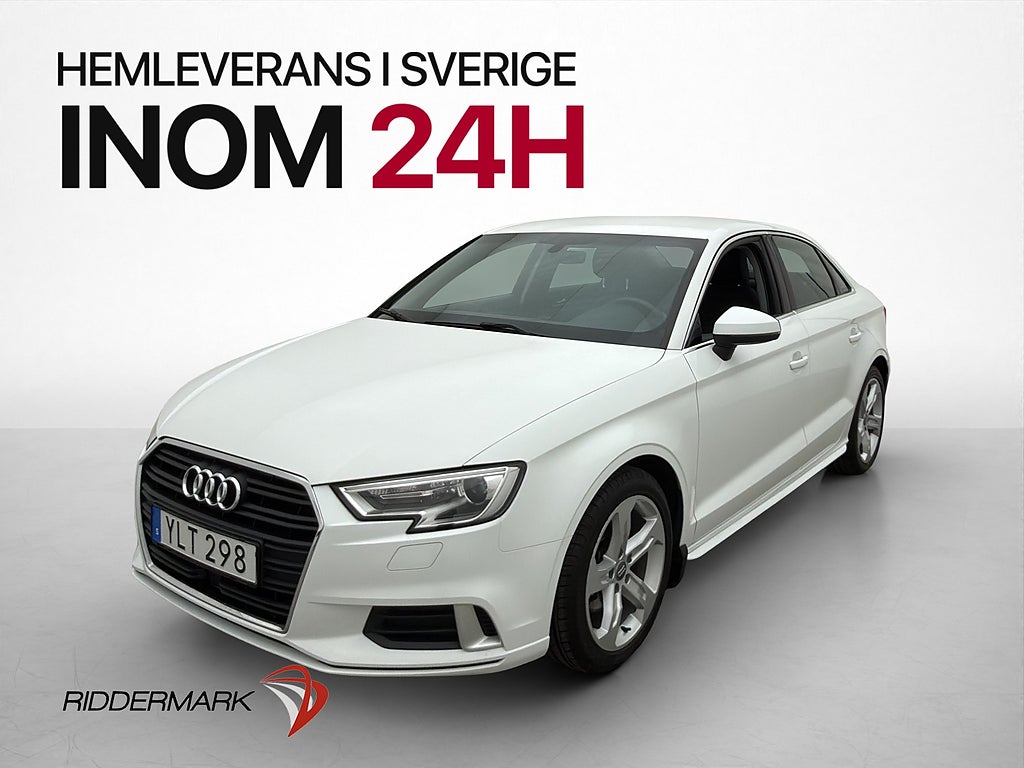 Audi A3 Sedan 1.5 TFSI S Tronic Proline Carplay 150hk
