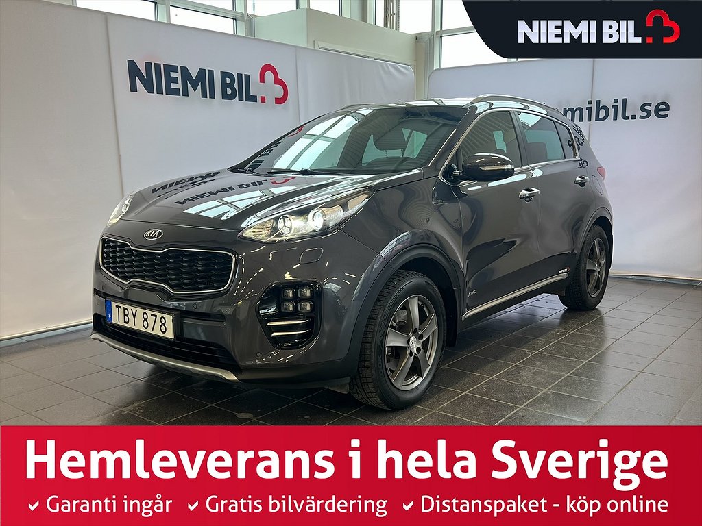 Kia Sportage 2.0 CRDi AWD GT-Line S&V-hjul/Kamera/Drag/Mvärm