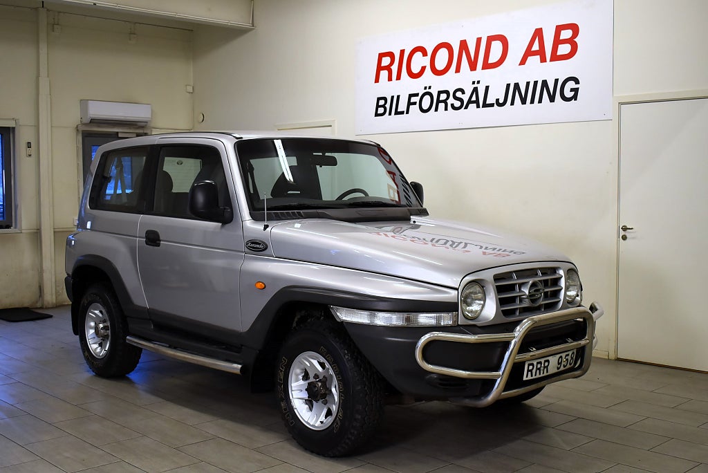 SsangYong Korando 2.9 D 4WD HÖG LÅG  5402 MIL MKT FIN NYBES