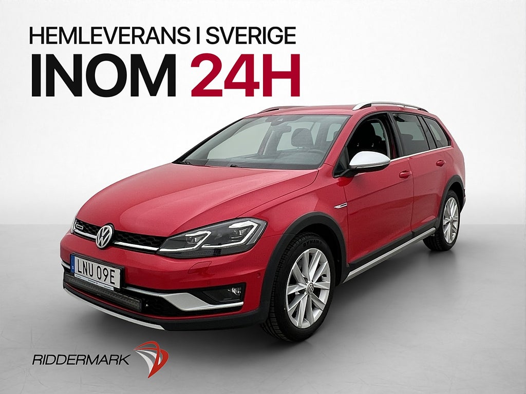 Volkswagen Golf Alltrack 2.0 TDI 4M Värm Cockpit Drag Kamera