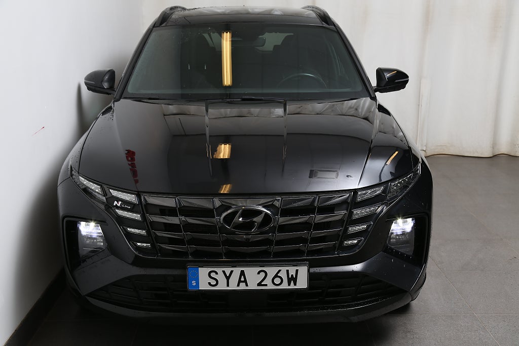 Hyundai Tucson 1,6 T-GDi Hybrid 230hk 4WD HEV N-Line 360° Pano Drag 2022