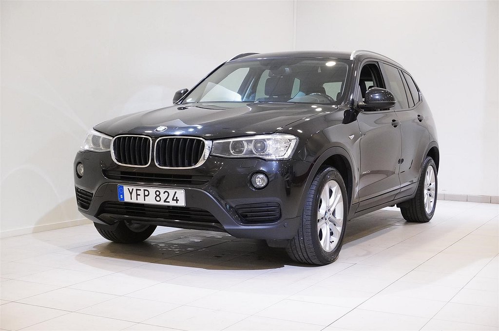 BMW X3 20d xDrive Dragkrok Navigation HiFi