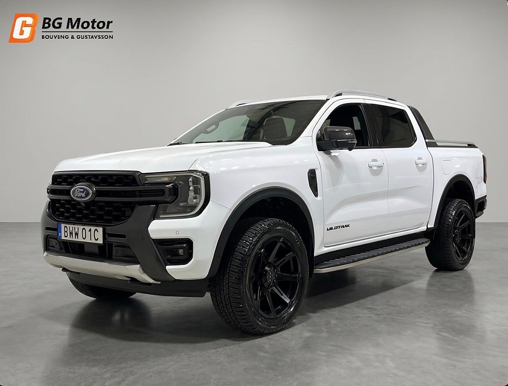 Ford Ranger Wildtrak 3.0 V6 240HK Aut e-4WD Moms Drag/Värmare/360