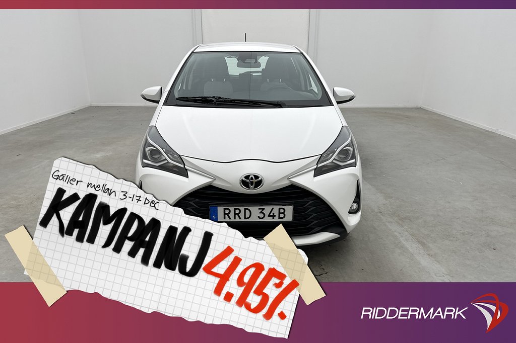 Toyota Yaris 1.5 VVT-iE 111hk Active Farthå 4,95% Ränta