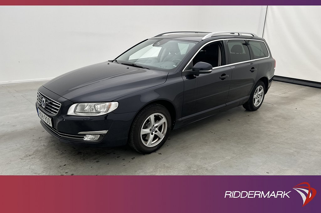 Volvo V70 D3 Summum VOC Värmare Glastak H/K Navi BLIS Drag