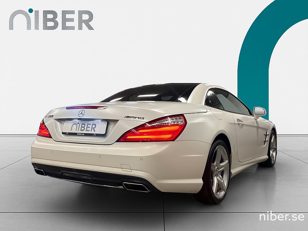 Mercedes-Benz SL 500 AMG, Designo, 3 brukare, Mkt utr.