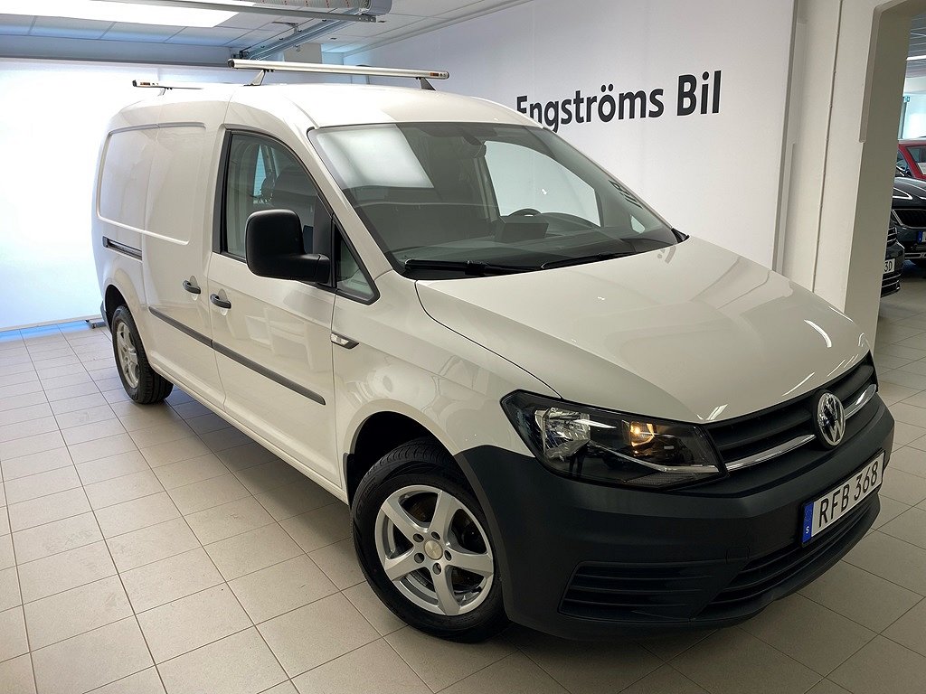 Volkswagen Caddy Maxi Skåp 2.0 TDI 102HK Drag *Moms*