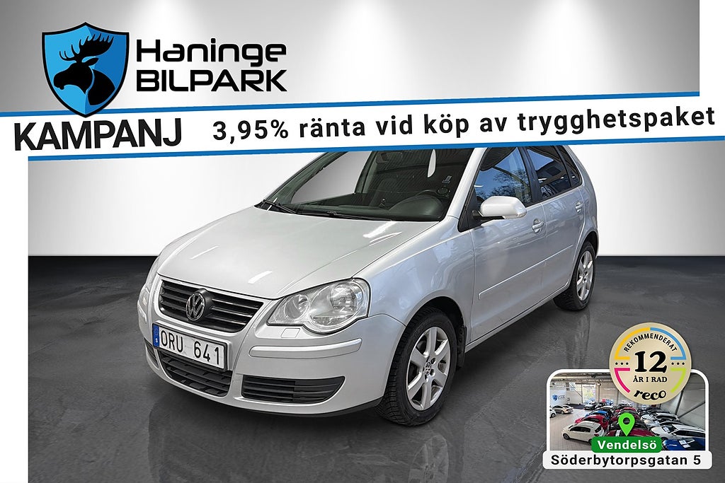 Volkswagen Polo 5-dr 1.4 Comfortline /KAMREM BYTT /SUPERDEAL fr 3,95%