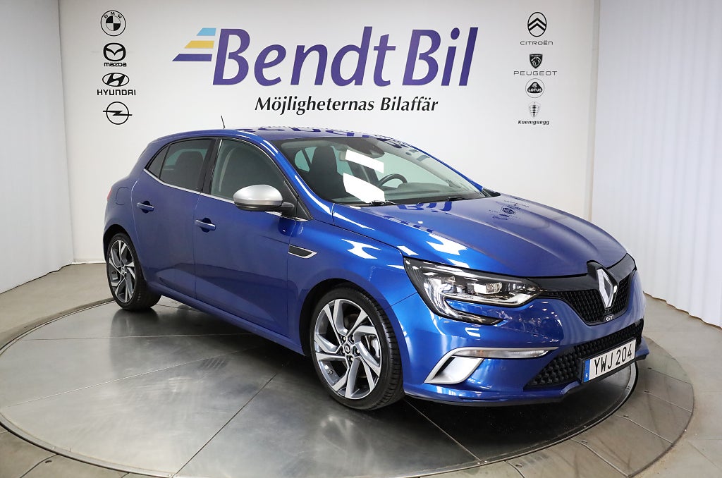 Renault Mégane GT Sport  205 HK  EDC / BOSE / Navigation