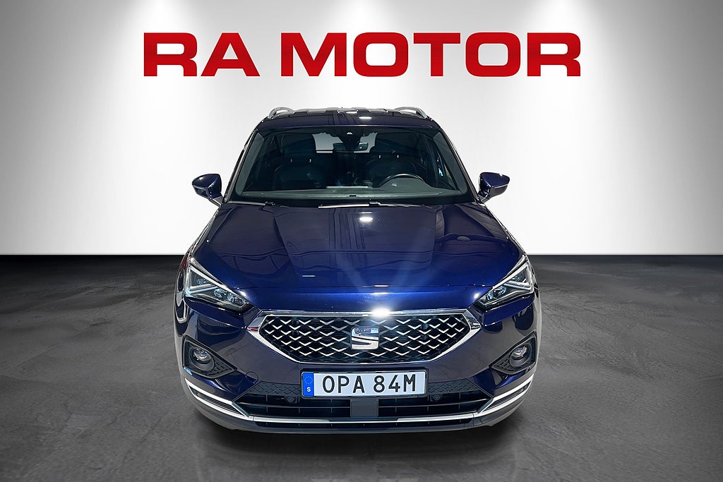 Seat Tarraco TSI 190hk 4Drive Xcellence 7-sits |Drag|P-Värm|Cockpit|