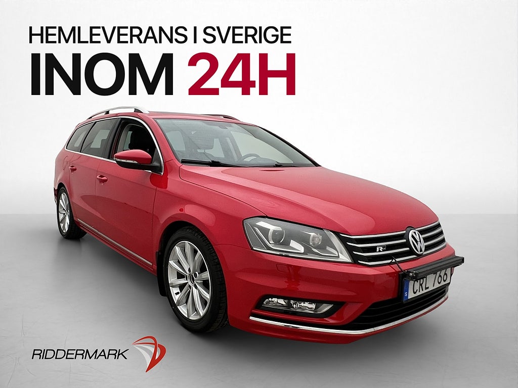 Volkswagen Passat 177hk 4M GT Pano Värmare Drag Kamera Skinn