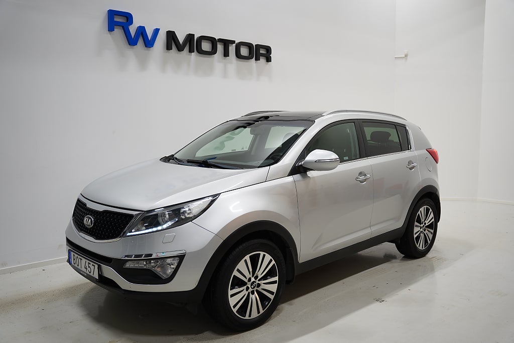 Kia Sportage 1.7 CRDi 115hk Comfort Skinn Pano B-kamera Drag