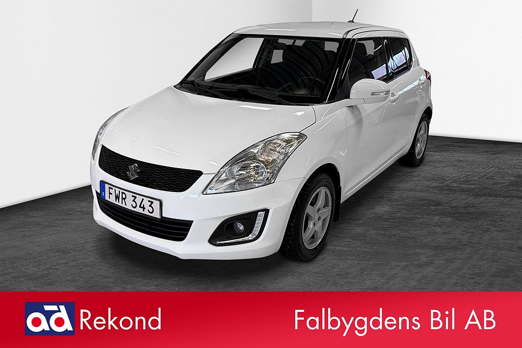 Suzuki Swift 5-dörrar 1.2 DOHC 16V VVT Euro 6