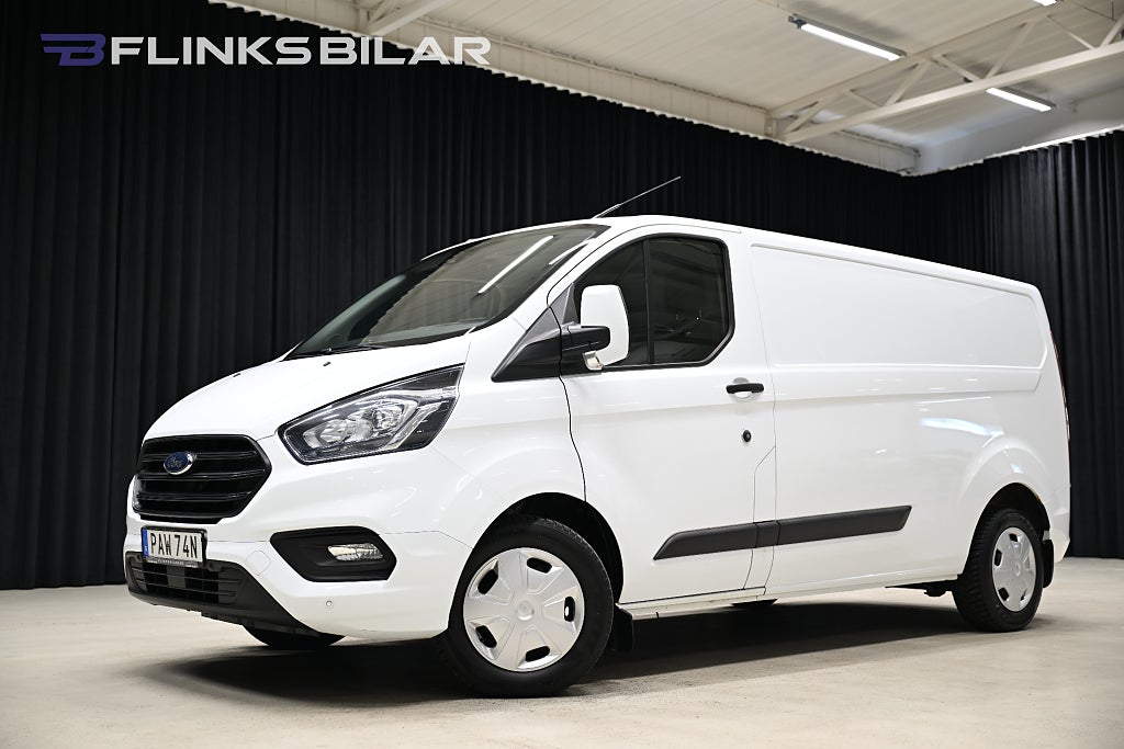 Ford transit Custom 130HK L2|Drag|Värmare|Backkamera|NyKamrem|Moms