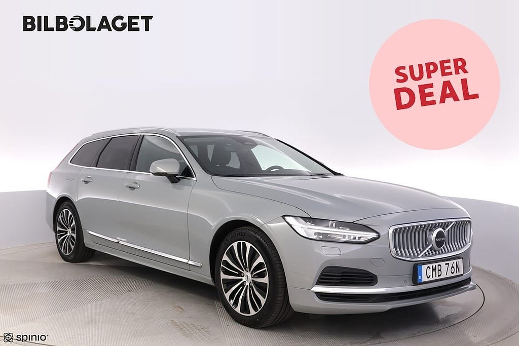 Volvo V90 Recharge T6 Core Edition /Dragkrok/ * SUPERDEAL *