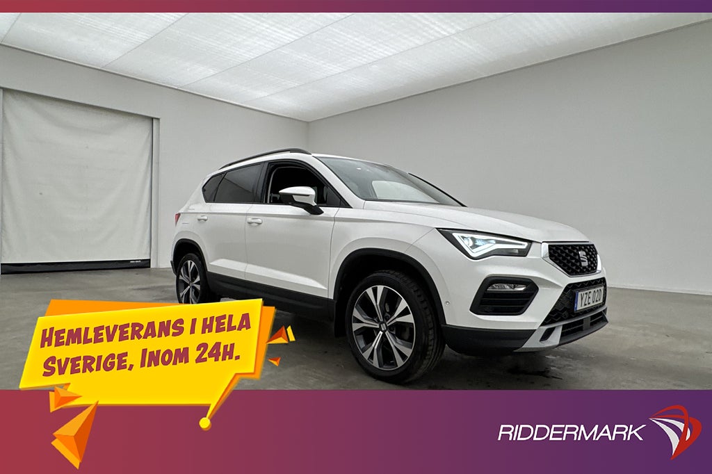 Seat Ateca 1.5 TSI Style Cockpit Värmare Kamera CarPlay Drag