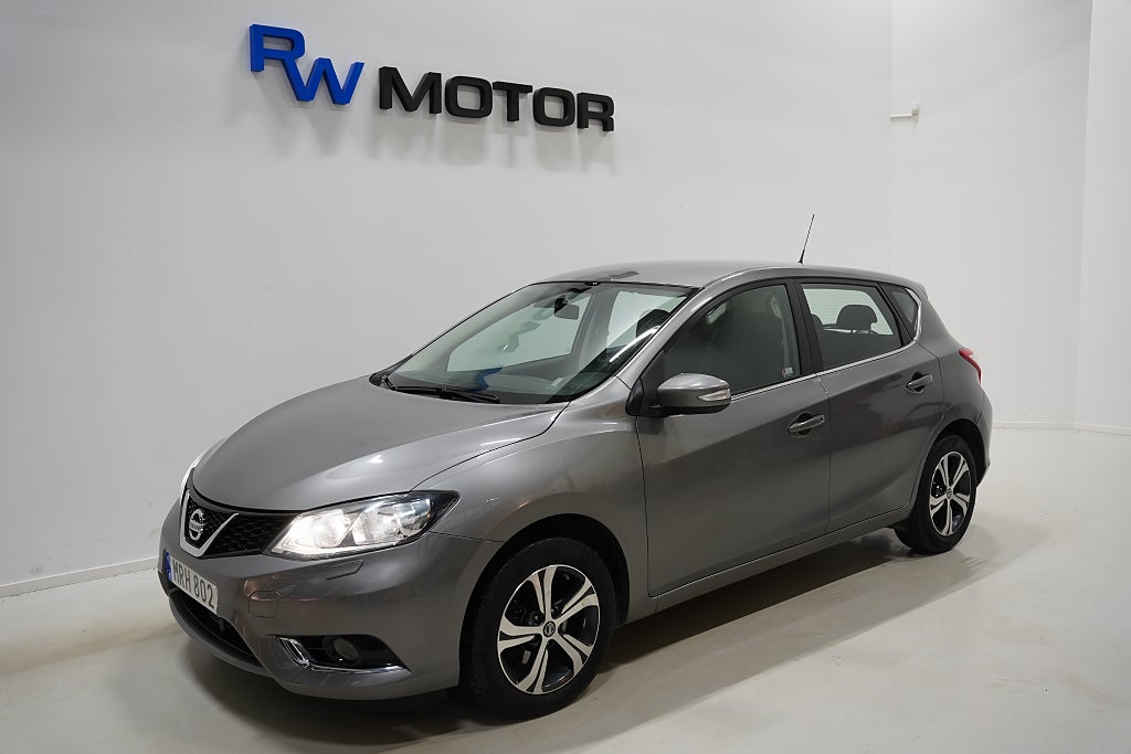 Nissan Pulsar 1.2 DIG-T XTRONIC-CVT 116hk M-värm Drag Farthållare BT