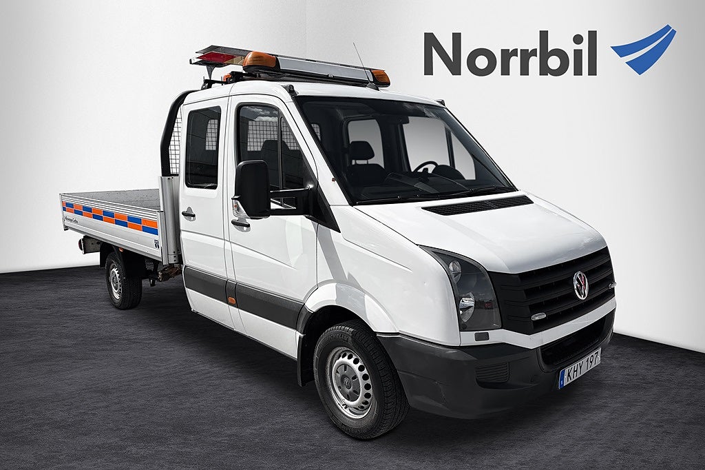 Volkswagen crafter Dubbelhytt kort hjulbas DH 35 163 TDI 432