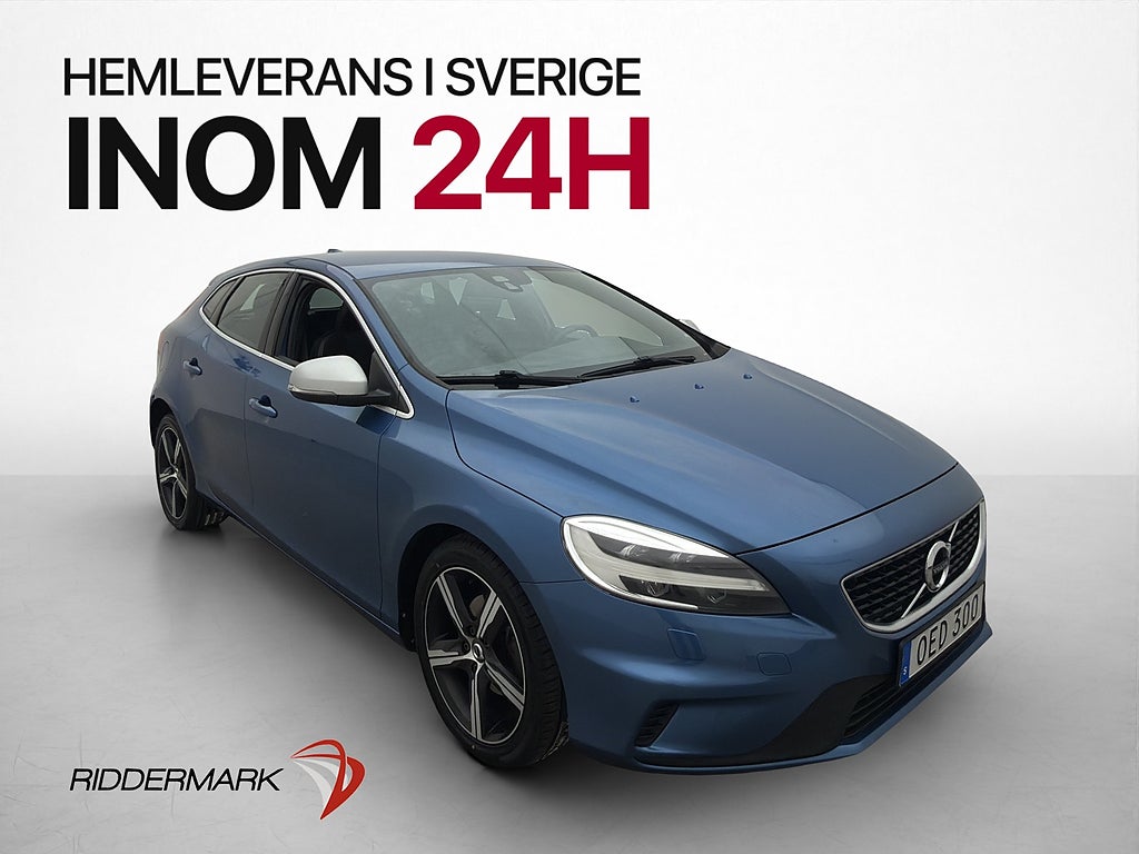 Volvo V40 D2 R-Design M-Värmare HalvSkinn Dragkrok