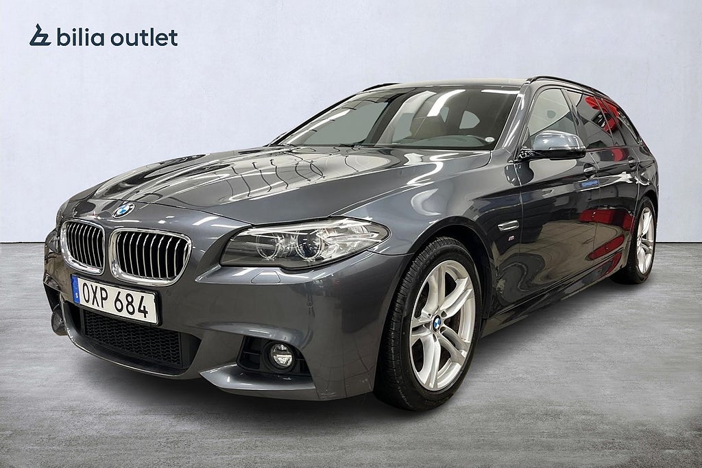 BMW 520 d xDrive Touring M-Sport 190hk Dragkrok Läder