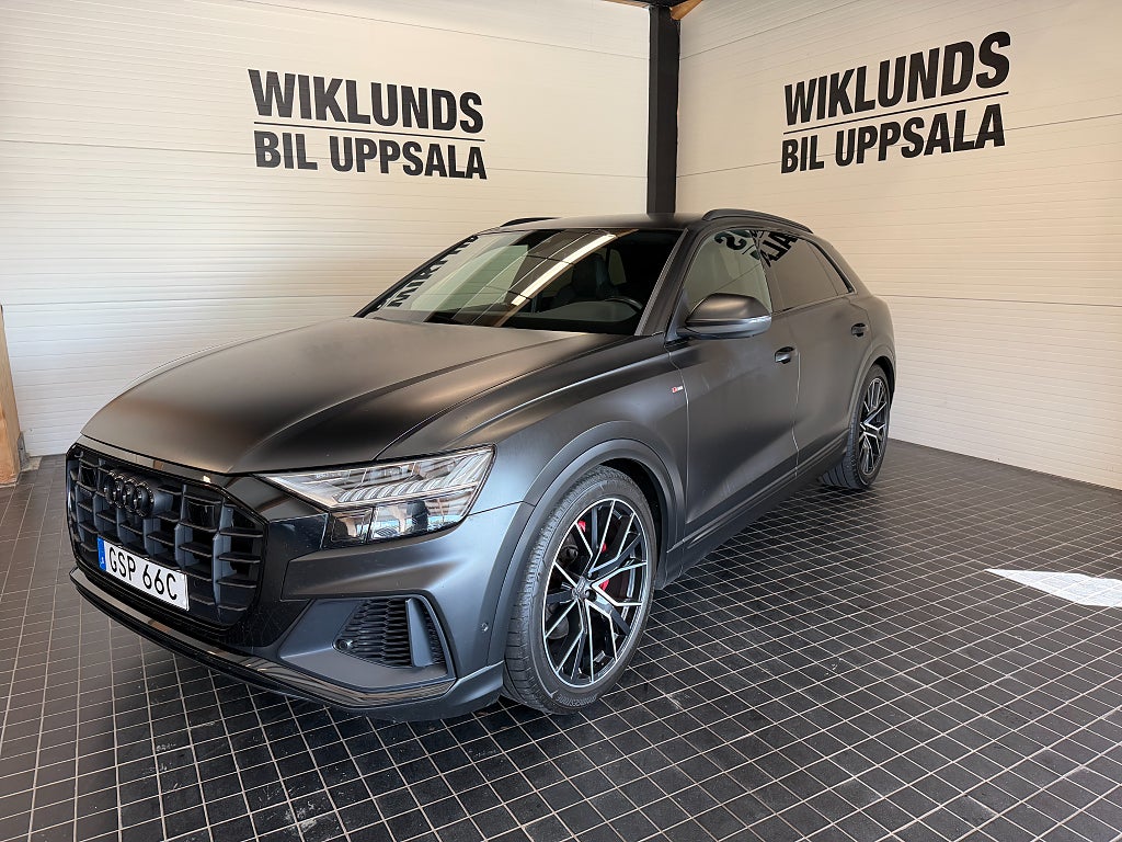 Audi Q8 50 TDI quattro TipTronic S Line Helskinn SE UTRUSTNING
