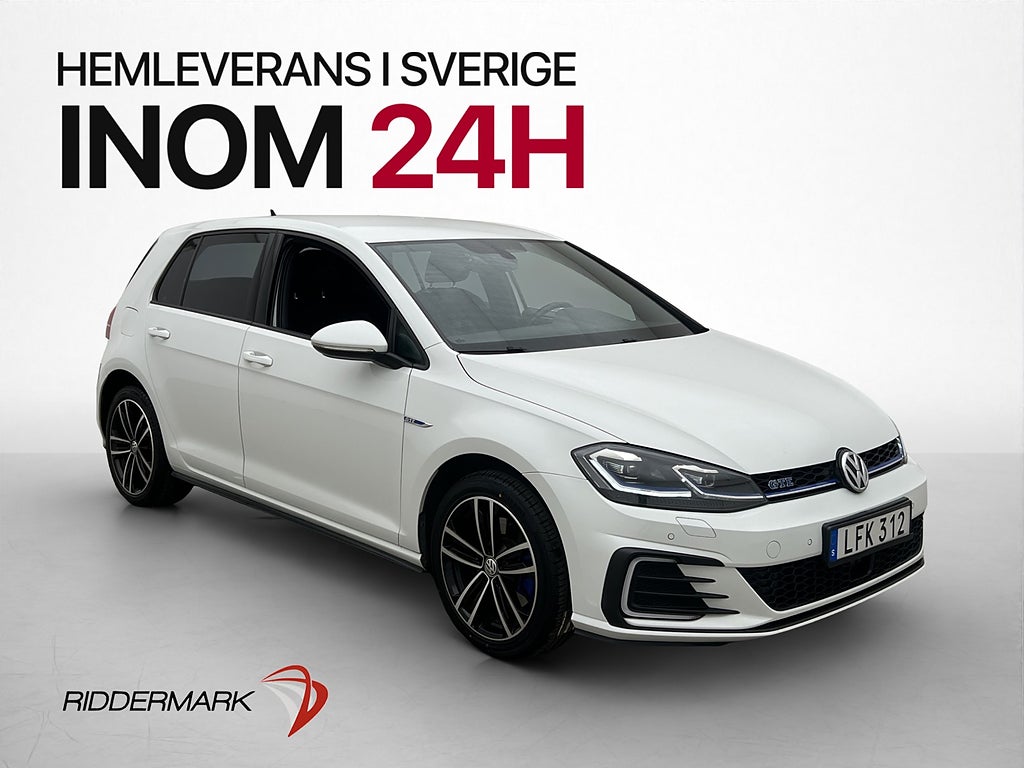 Volkswagen Golf GTE 204hk Cockpit Fjärr-Värm Kamera Drag