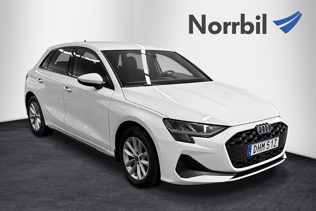 Audi A3 35 TFSI 150HK Manuell, Backkamera, ACC, Carplay