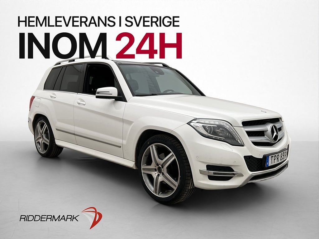 Mercedes-Benz GLK CDI 220 4M Värmare Pano P-Sensorer Drag