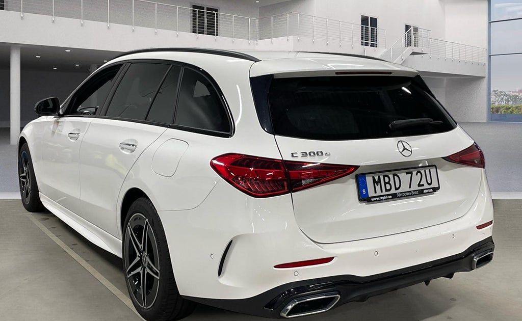 Mercedes-Benz C 300 e AMG Premium Elstolar Drag Värmare Kombi - bild 11