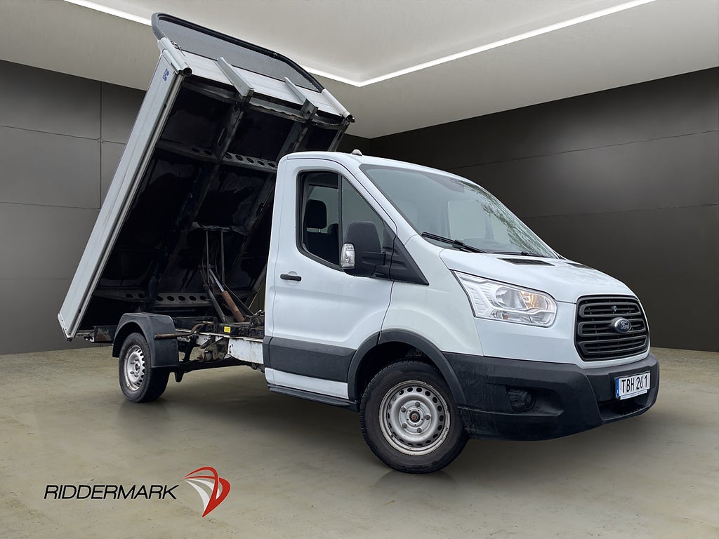 Ford transit 310 TIPPFLAK 3-Sits Värmare Dragkrok Moms