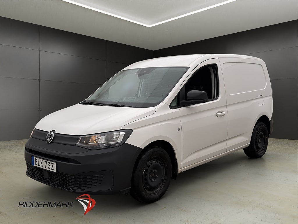 Volkswagen Caddy Cargo 2.0TDI Värm A/C PDC Drag CARPLAY MOMS