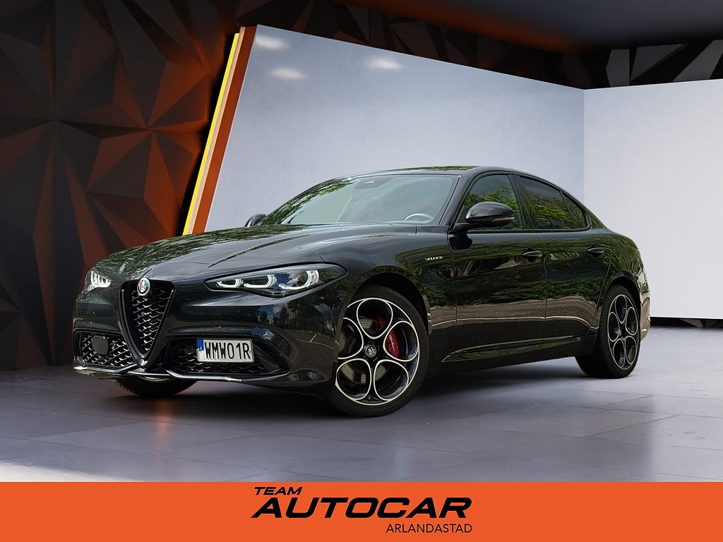 Alfa Romeo Giulia Veloce 2.0 280hk Turbo 16V Q4 AppleCarplay Backkamera