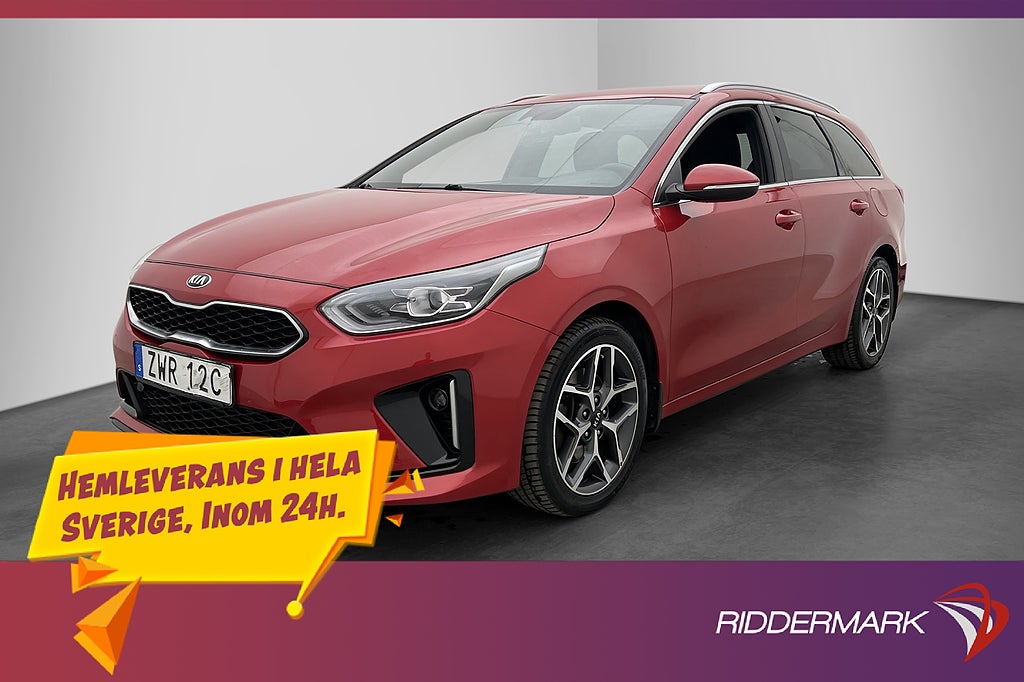 Kia Ceed Sportswagon 140hk GT-Line Kamera Navi CarPlay Drag