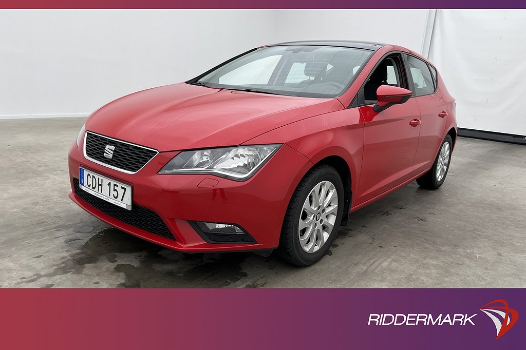 Seat Leon 1.2 TSI 105hk Style Taklucka Sensorer Låg-skatt