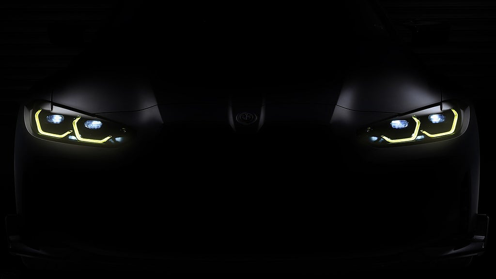 BMW M4 CSL kommer avtäckas 20 maj. Foto: BMW