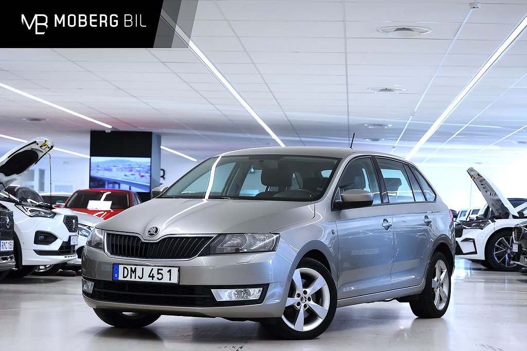 Skoda Rapid Spaceback 1.2 TSI 105hk Plus PDC Årskatt 514:-