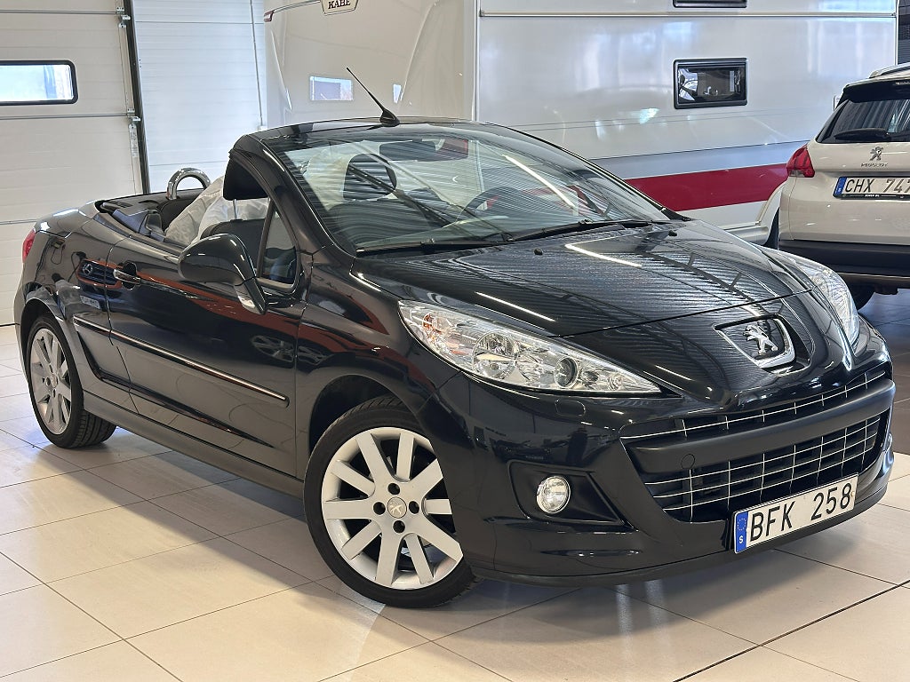 Peugeot 207 CC Active 1.6 VTi 120hk Nyservad Euro 5 thumbnail