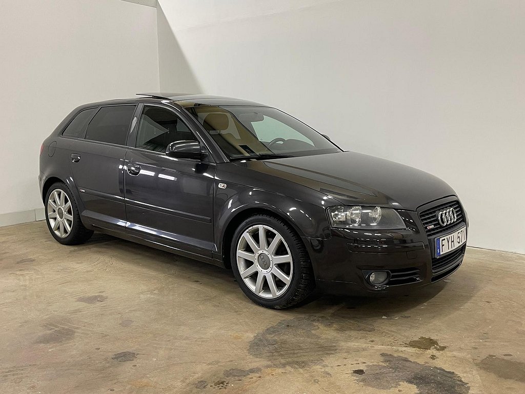 Audi A3 Sportback 2.0 TDI Proline, S Line/Panorama 140Hk