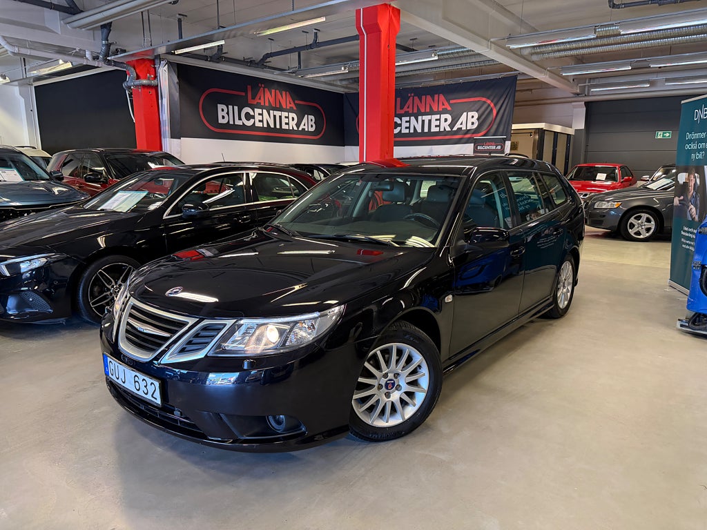 Saab 9-3 SportCombi 1.8t 1 ägare Dragkrok M-värmare Nyservad SoV