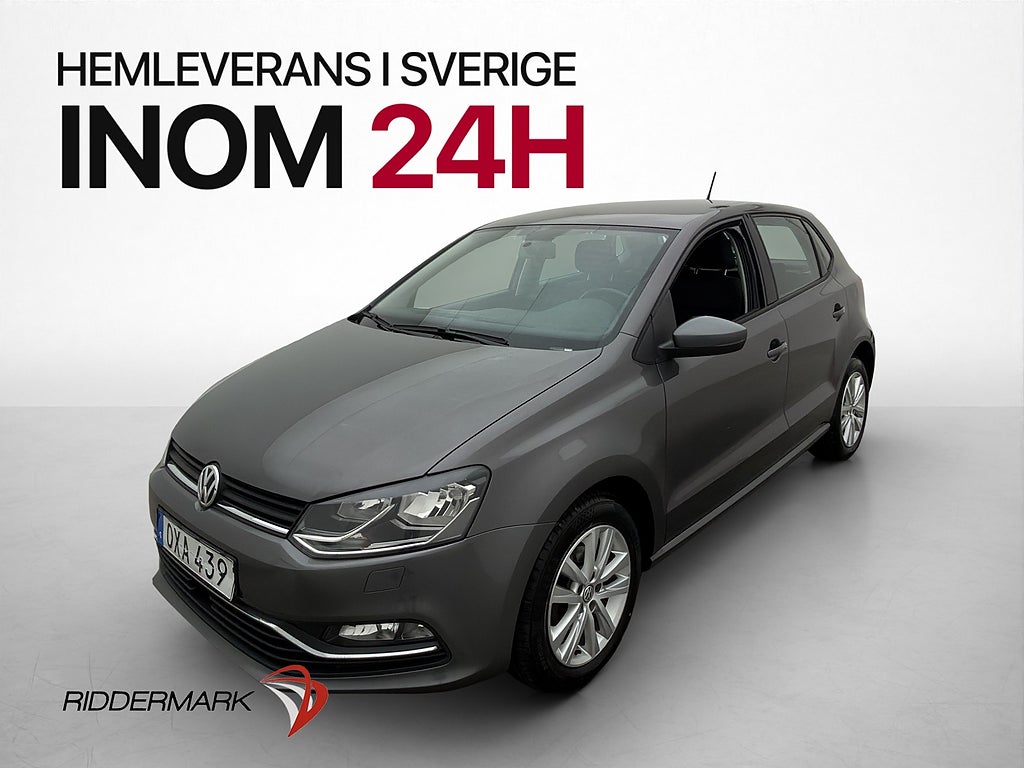 Volkswagen Polo 1.2 TSI 90hk Base AC Bluetooth