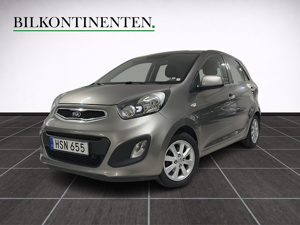 Kia Picanto 1.0 MPI ECO Motorvärmare Rattvärme Lågmil Nyservad